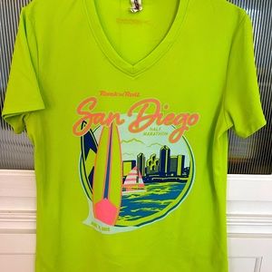Rock ‘N Roll series marathon San Diego official race shirt